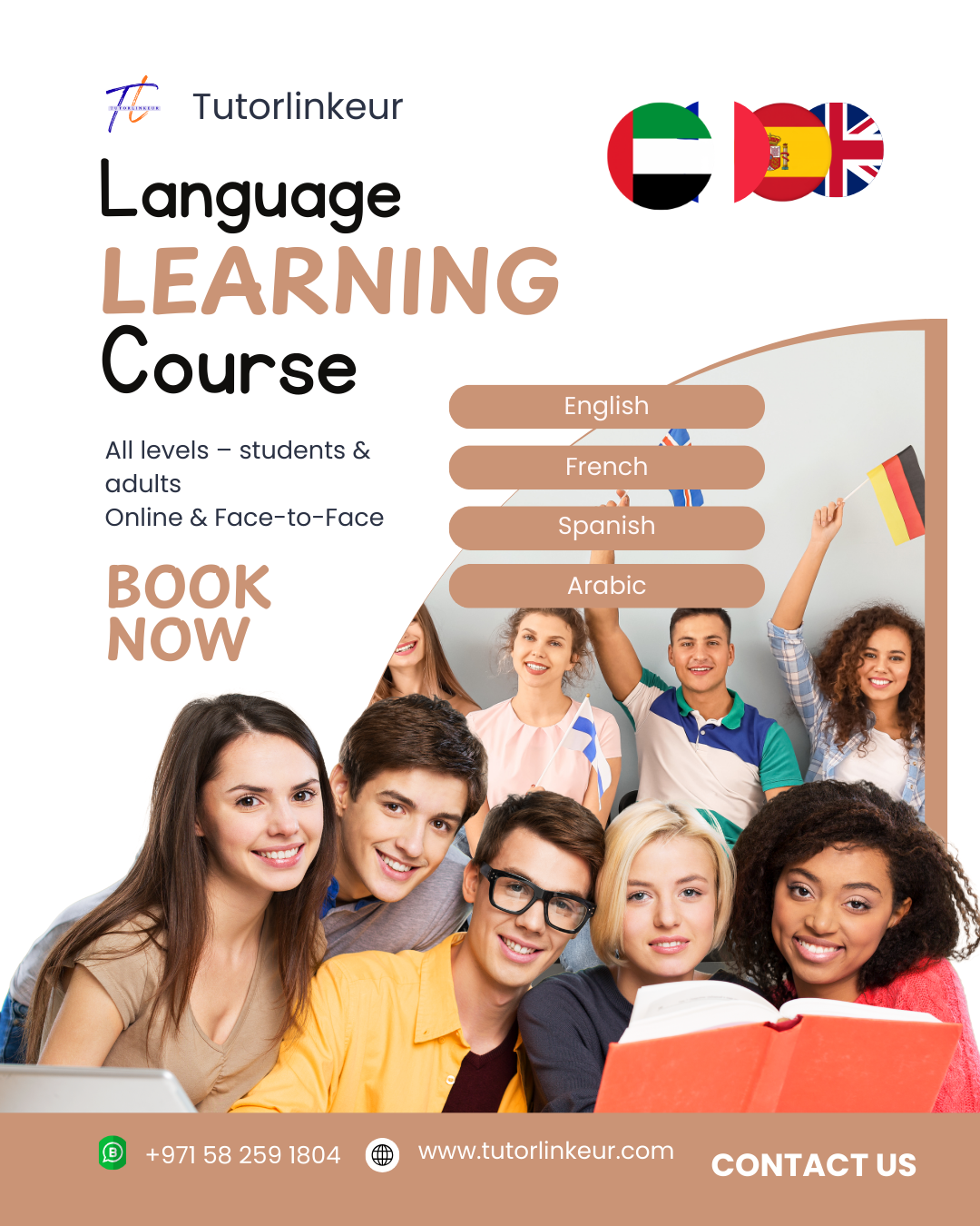 Home cours de langues